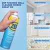 Zep ZUFWC18 Foaming Wall Cleaner, 18 oz, Clear