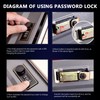 Book Safe With Combination Lock, ALLOMN Dictionary Hidden Safe with