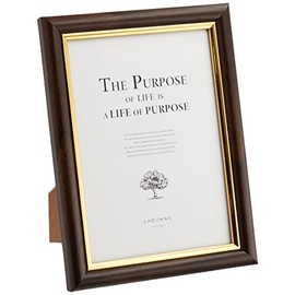 LADONNA 088591 AVANTI SF08-2L-DBR 2L RADonna Picture Frame