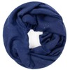 Gloop 01122-01123-P Women's Elegant Plain Loop Scarf, Tube Scarf, Plain