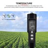 EVTSCAN Soil Tester, Soil Moisture Light pH Meter, Portable Soil