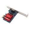 PCIE Ethernet Adapter Card 1000Mbps Stable Transmission Gigabit Network Card