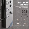 4-Mode Tower Rainfall Waterfall Shower Panel System with 5 Full