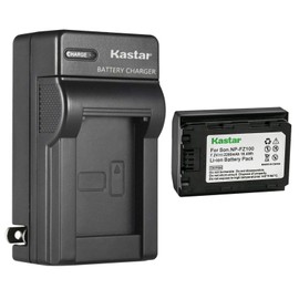 Kastar 1-Pack Battery and AC Wall Charger Replacement for Sony Alpha A7R3 α7R3, Alpha ILCE-7RM3, Alpha A6600 α6600 Camera, Sony Alpha 1 Mirrorless Digital Camera, Sony FX3 Full-Frame Cinema Camera