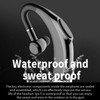 X18 Wireless Bluetooth 5.1 Headphones Ear-Hook Single Earbud with Microphone