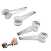 4PCS Tea Bag Squeezer Tongs, Stainless Steel Tea Bag Tongs