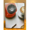 Vornado Flippi V6 Compact Oscillating Vortex Circulator Fan - ORANGE
