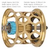AMO DIY 32mm Micro LowProfile Reel Conversion Skirted Spool Fishing