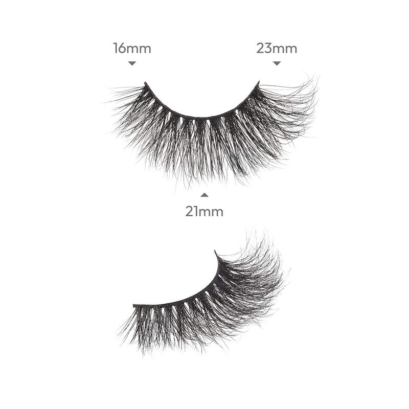 i-ENVY Luxury Mink Collection False Eyelashes 100% Real Mink Glamorous