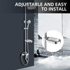 1PCS Shower Soap Holder Adjustable Soap Dish for Shower Clip-on