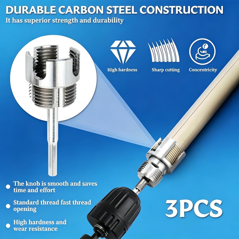 PVC Pipe Threader,Internal and External Threading 1/2" 3/4" 1"NPT