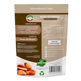 Nuez de Brasil 250g | Premium, Natural, Sin sal, Sin aceite |
