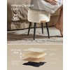 VASAGLE EKHO Collection - Storage Ottoman, Vanity Chair Stool, Synthetic