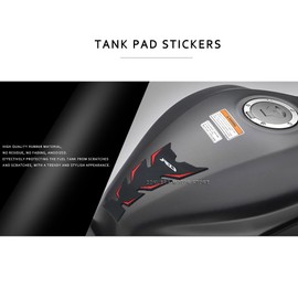 Wodpice Motorcycle Tank Protector for All CBR Models,Non-Slip Motorcycle Gas Tank Protectors,Waterproof Fuel Tank Side Traction Pad for CBR600 1000 954 929 900 RR CBR 250 300 500 650F 1100