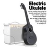 Electric Concert Ukulele, EASTROCK Carbon Fiber 23 Inch Ukelele Kit