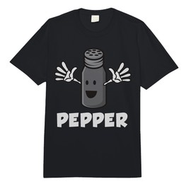Pepper Shirt | Funny Power Matching Salt and Pepper Tee Gift Comfort Colors Adult Heavyweight T-Shirt