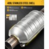KAC Universal 4" Stainless Steel Catalytic Converter Universal for Diesel