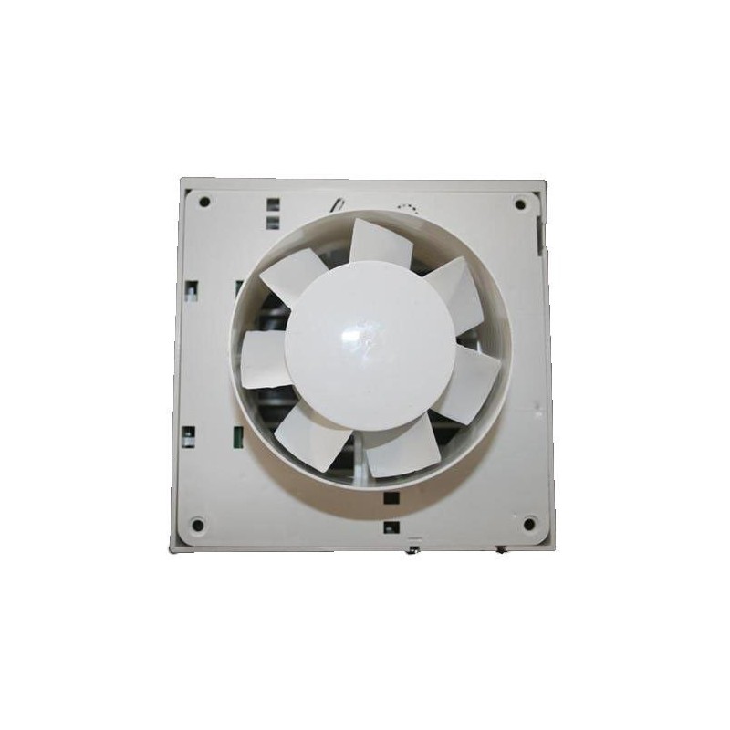 Airvent 459294A 4" 100mm White Bathroom Fan with Humidistat -