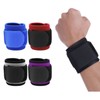 Adjustable Double Strap Velcro Wrist Support for Golf and Maternity Wrist Support Red 2ea