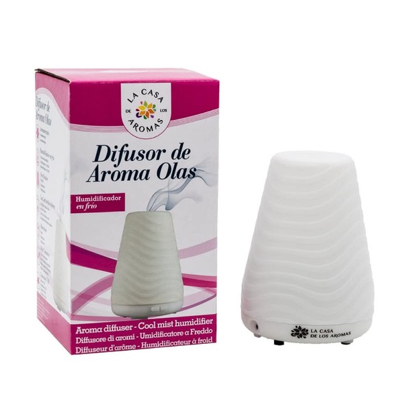 DIFUSOR DE AROMA OLAS humidificador en frío 1 u