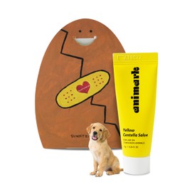 Sunny Side Up Yellow Centella Salve Mini (0.24 fl oz) | Dog Lotion for Dry Itchy Skin and Cracked Paws | Cat Itchy Skin Allergy Relief | Cat & Dog Ointment for Skin Irritation