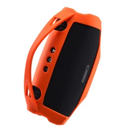 Hzycwgone Case w/Handle Strap for JBL Xtreme 4 Portable Bluetooth Speaker,Carrying Silicone Cover Travel Accessories Compatible with JBL Xtreme 4(Orange)