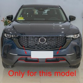 AOKIO Compatible with Mazda CX50 Accessories 2025 2024 2023 Front Grille Inserts Bumper Grill Guard Molding Trim (Glossy Black Not for CX5)