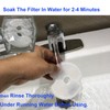 4 Pack Filters for 67oz/2l Cat Water Fountain Filter replacement