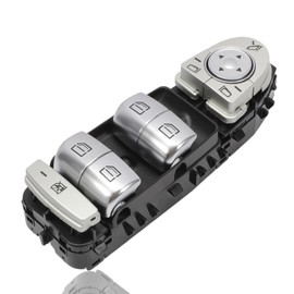 Konuooer Electric Window Regulator Switch Compatible with Mer-cedes C Class W205 AMG S205 GLC X253 Class A Window Button Car Driver Side 2229056800 2059056811
