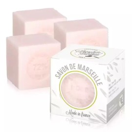 Burt's Bees 데오필 버톤 마르세유 비누 100g x 4 - 로즈 Theophil Burton Marseille Soap 100g x 4 - Rose