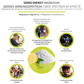 Magnesium + Vitamine – 3000mg Magnesiumcitrat, 400mg elementares Magnesium + 8 hochdosierte Vitamine. 1 Portion täglich direkt & schnell. Laborgeprüft...