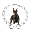 Silver Chain Collar for Large Dogs,Training Choke Collar for Dogs