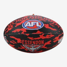 Essendon Bombers AFL Footy Camo Synthetic Football size 5