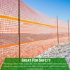 Orange Safety Fence - 4' x 100' - Orange Temporary