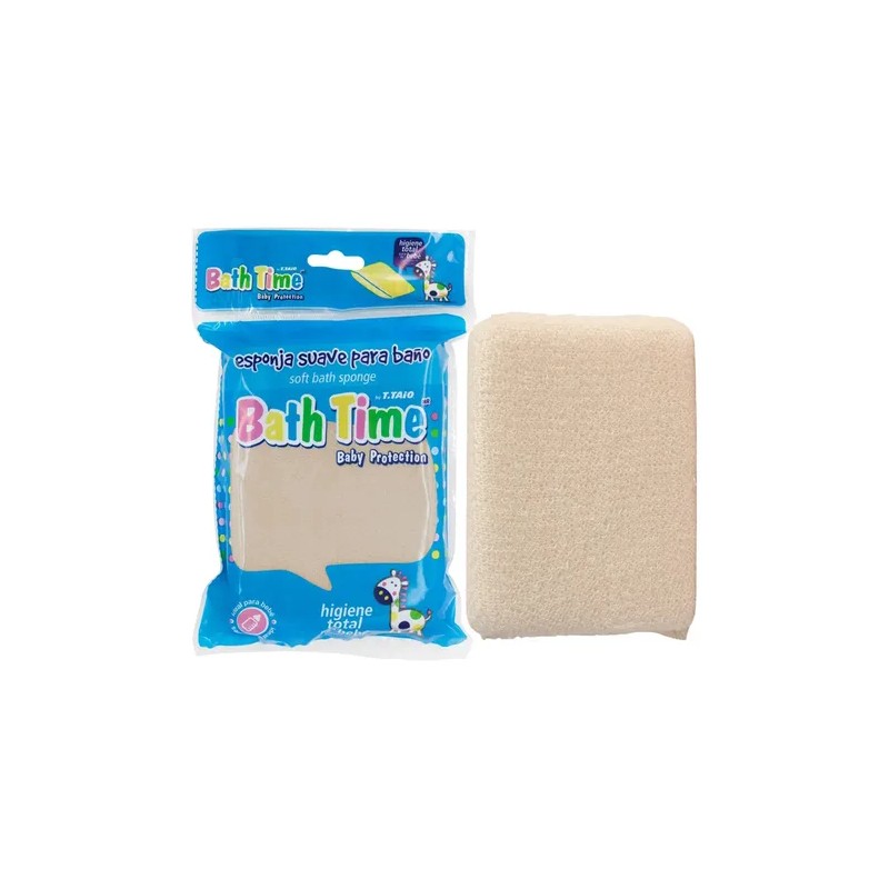 Esponja Con Tela Extra Suave Para El Baño De Bebe