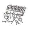 Hamineler 22Pcs M5 316 Stainless Steel Eye Straps Ceiling Wall