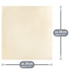 com-four® 3X Bakers Couche, Cheesecloth, Straining Cloth, Dumpling Cloth 100%