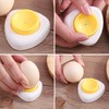 AYNKH Set of 4 Egg Slicer for Boiled Eggs, Egg