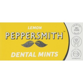 Peppersmith Sicilian Lemon and Fine English Peppermint Fresh Mints 15 g (Pack of 6)