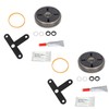 LABLT Headlight Motor Repair Kits Brass Gear Replacement for 2000-2004