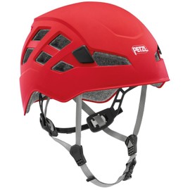 PETZL Boreo Red - Robust Versatile Mountain Sports Helmet, Size S-M - Colour Red