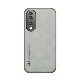 Kepuch Silklike Funda para Honor 90 - Case Carcasa Placa de Metal Incorporada para Honor 90 - Gris