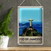 Blechschild | Rio de Janeiro | Brasilien | Dekoration |