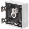 Weasch 4Pcs Bridge Rectifier Diode, KBPC3510, AC to DC, 1000V
