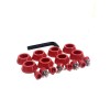 Ballistic Jester 814 Gloss Red Trim Short Bolt Cone Washer