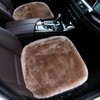 OGLAND 2 Pack Fluffy Genuine Australia Sheepskin Car Seat Cover