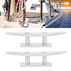 2PCs Boat Cleat Open Base 5in Universal Fit for Watercraft