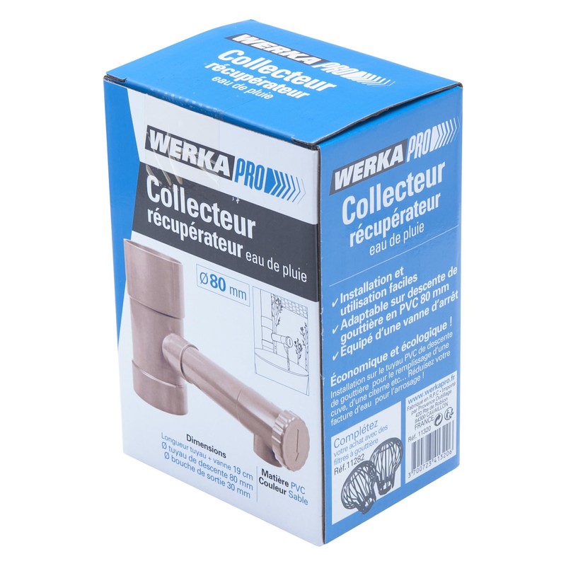 Werkapro Water Butt Diameter 80 mm Grey