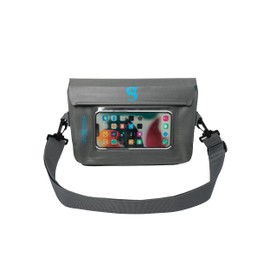 geckobrands OptiXtreme - Funda impermeable para teléfono con cierre magnético y compartimento de almacenamiento