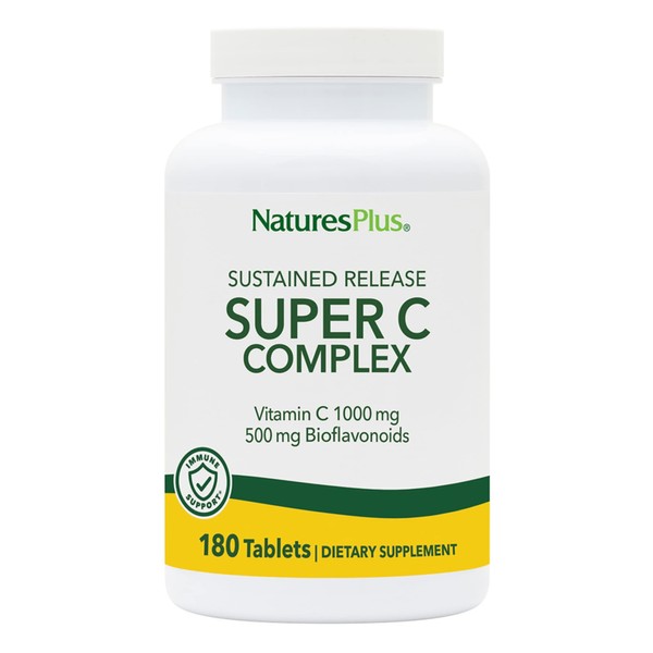 Nature's Plus Super C Complex Sustained Release - 180 Tablets
